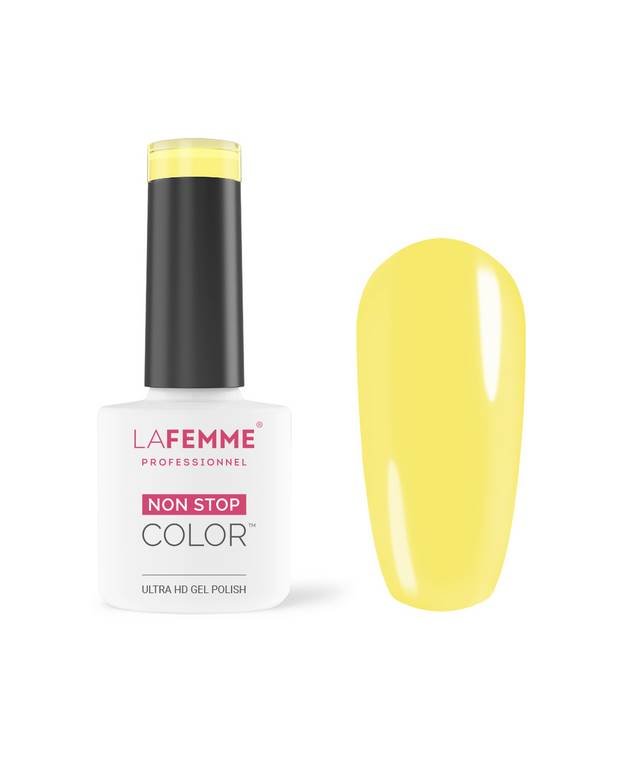 Esmalte Semipermanente Amarillo Pastel H274